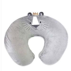 Gray Lion Boppy Pillow